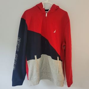 Men's XL Nautica Full zip hooded sweatshirt